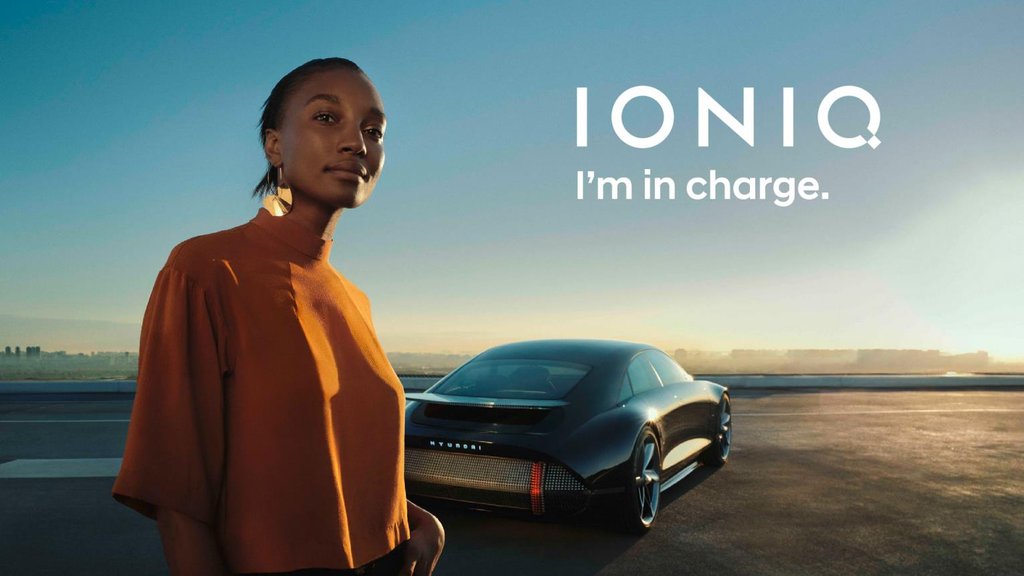 Cette image fournie par Hyundai Motor montre la prochaine marque Ioniq entièrement électrique. (Revente et archivage interdits)