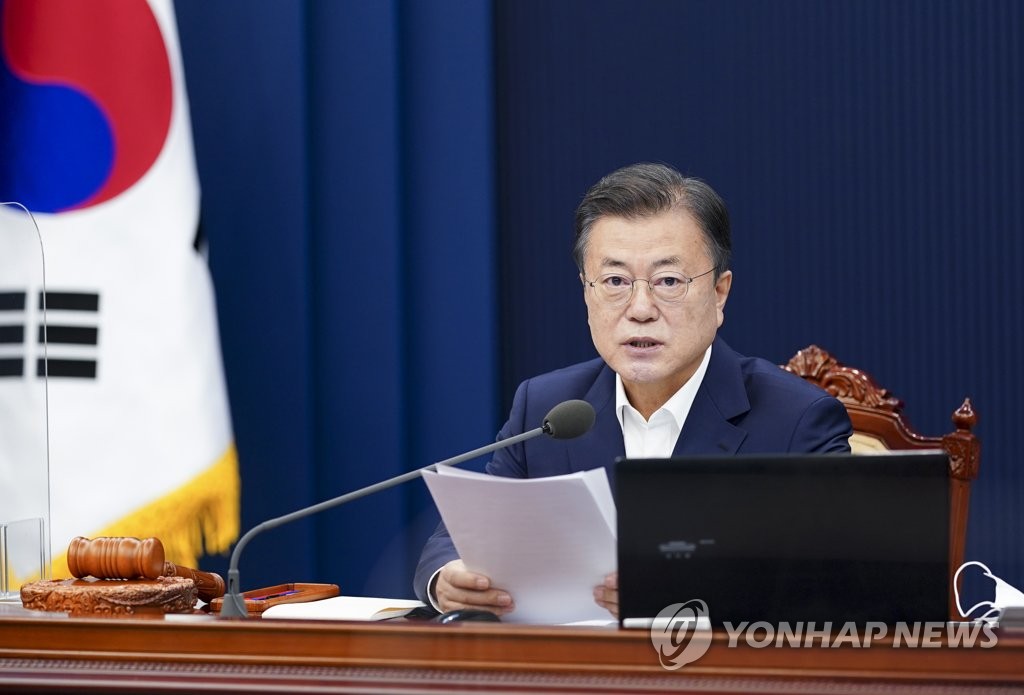 (2nd LD) Moon says time approaching for resuming dialogue with North Korea