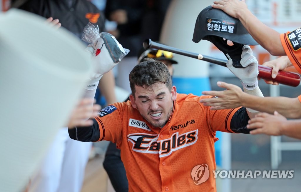 Hanwha Eagles' Ryon Healy