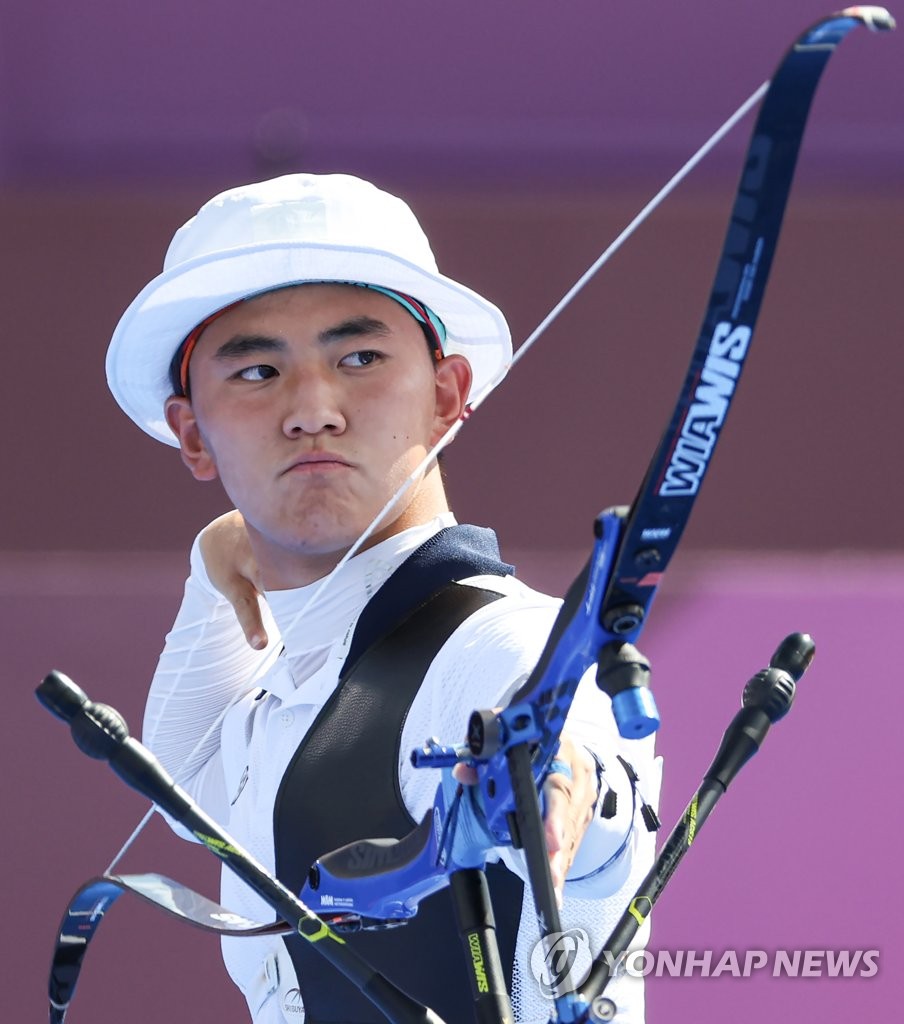 (Olympics) Teen archer Kim Je-deok loses bid for 3rd gold medal ...