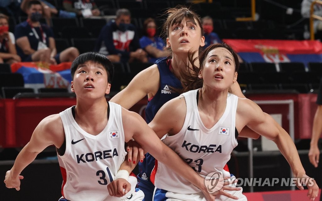 (Olympics) Women's basketball team hopeful for better future after tight Olympic battles