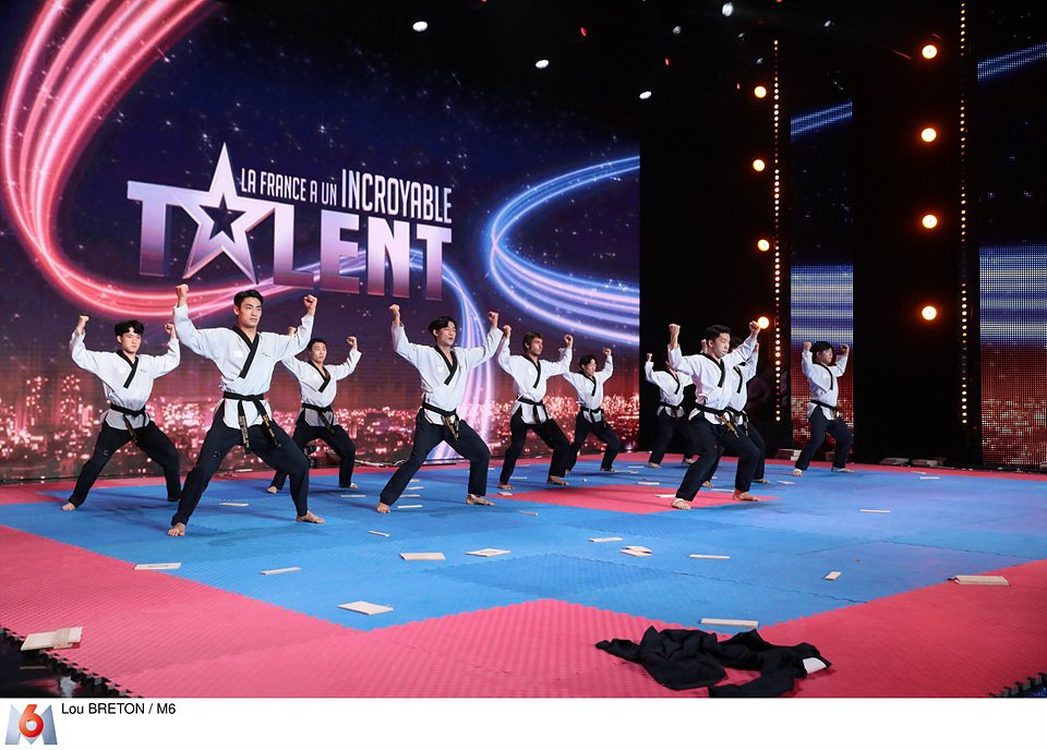 Taekwondo team on 'France's Got Talent'