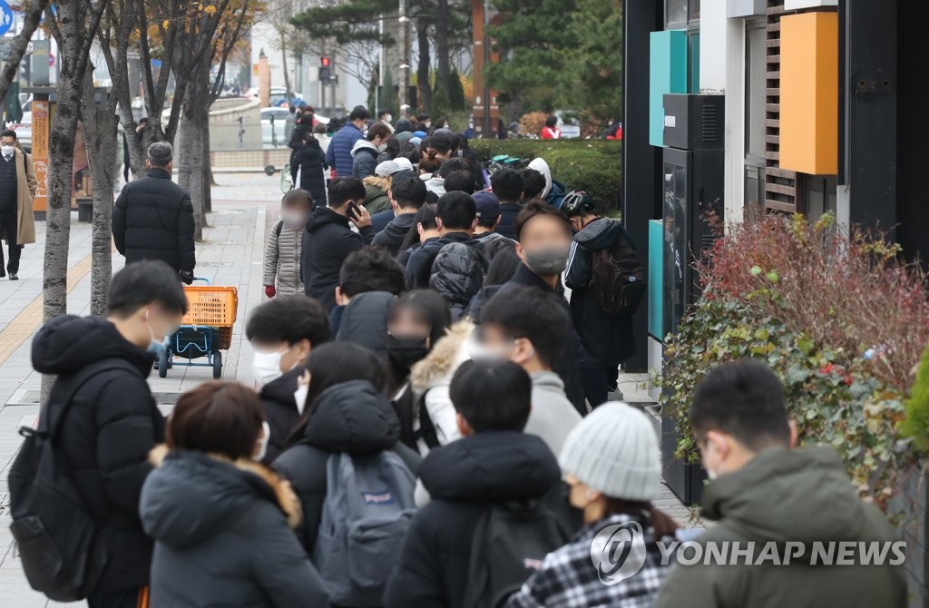 ［速報］韓国の新規コロナ感染者３０３２人　重症者６６１人で過去最多