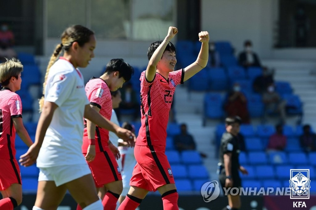 S Korea Reach Womens Asian Cup Final Yonhap News Agency