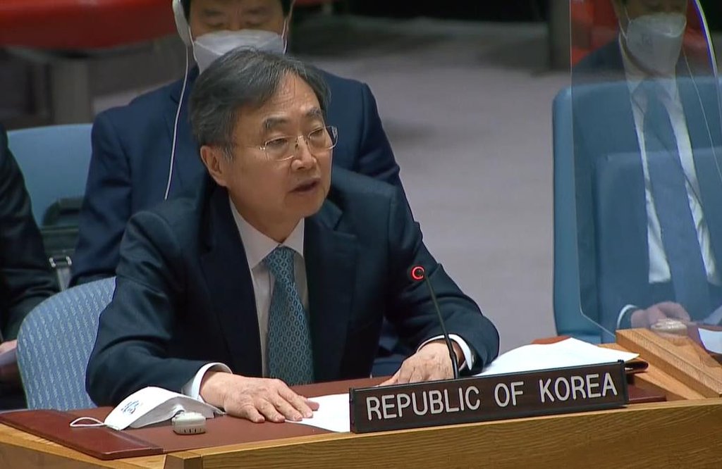 韓国　安保理会合でＣＶＩＤに言及＝新政権の基調反映か