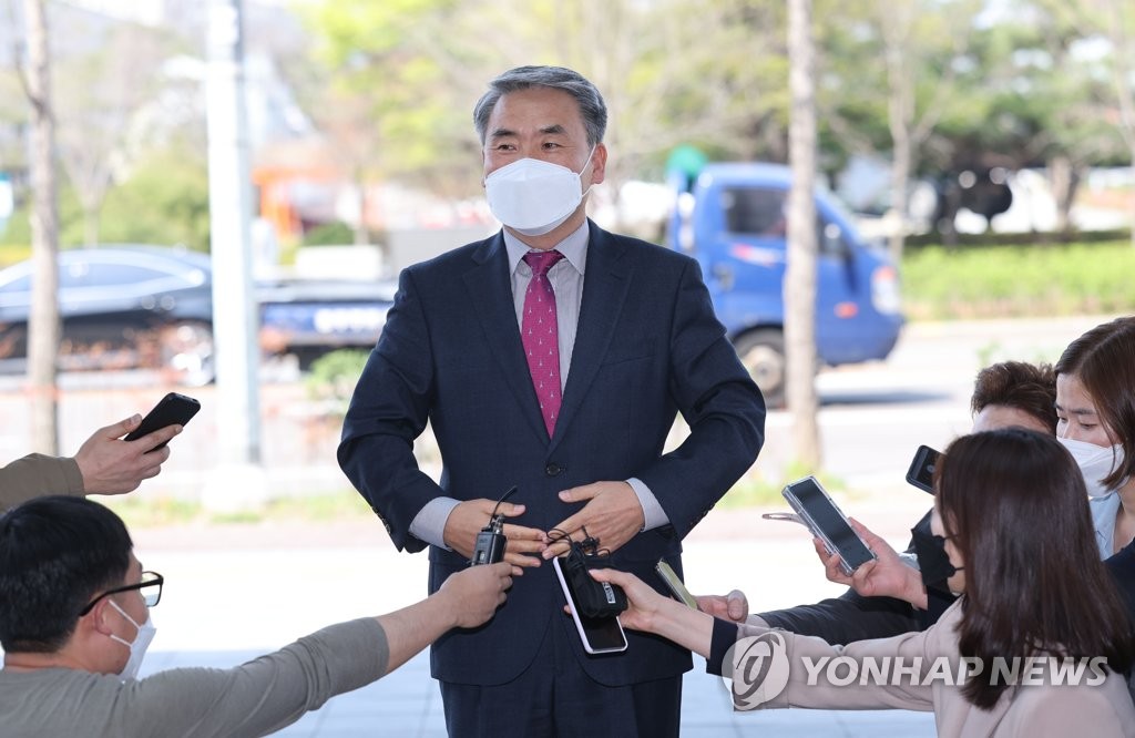 Defense minister nominee says he does not advocate scrapping 2018 inter-Korean military deal