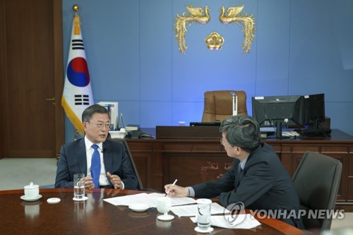文 "방전된 배터리 느낌…'선도국가 도약 대통령' 기억되고파"