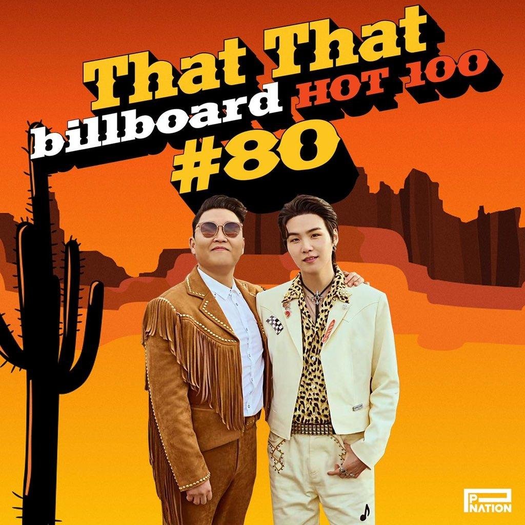 싸이 '댓댓', 미국 빌보드 싱글 차트 80위