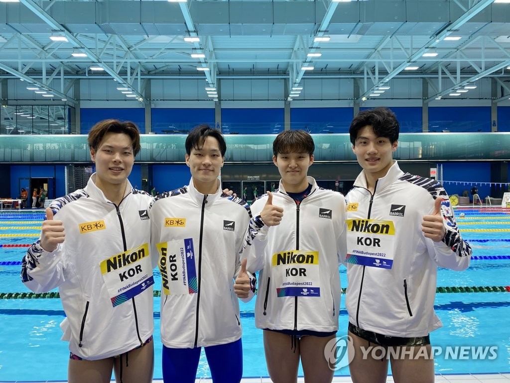 남자 계영 800ｍ 대표팀, 세계선수권 6위