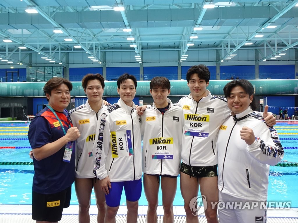 남자 계영 800ｍ 대표팀, 세계선수권 6위