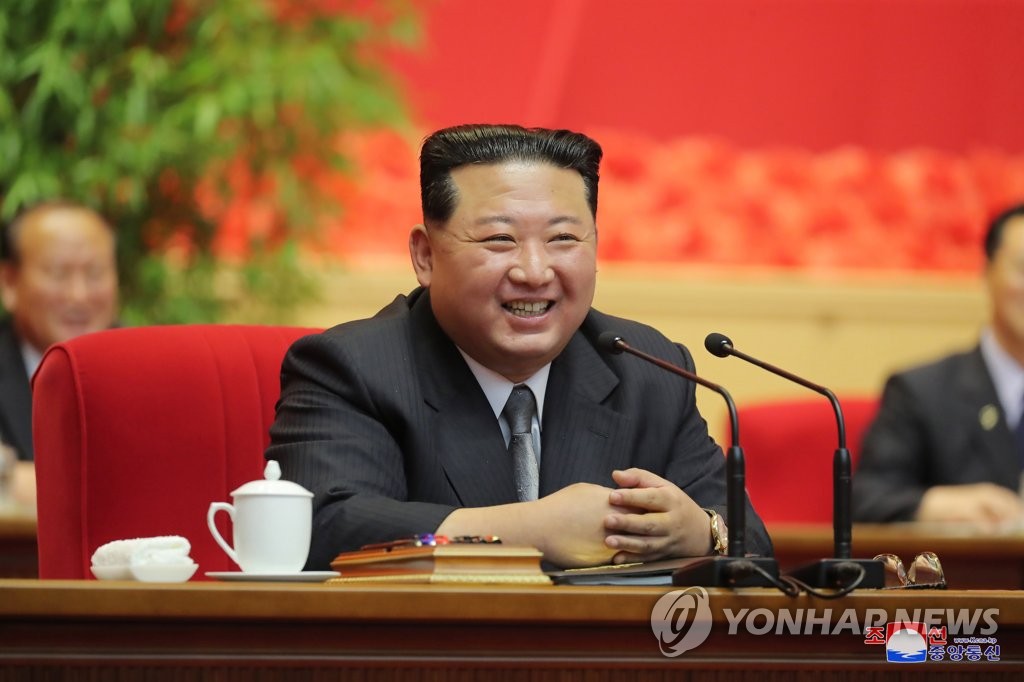 (LEAD) Kim Jong-un avertit l'administration Yoon en parlant d'«anéantissement»