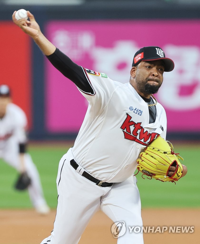 Baseball Samsung Lions vs. KT Wiz Yonhap News Agency