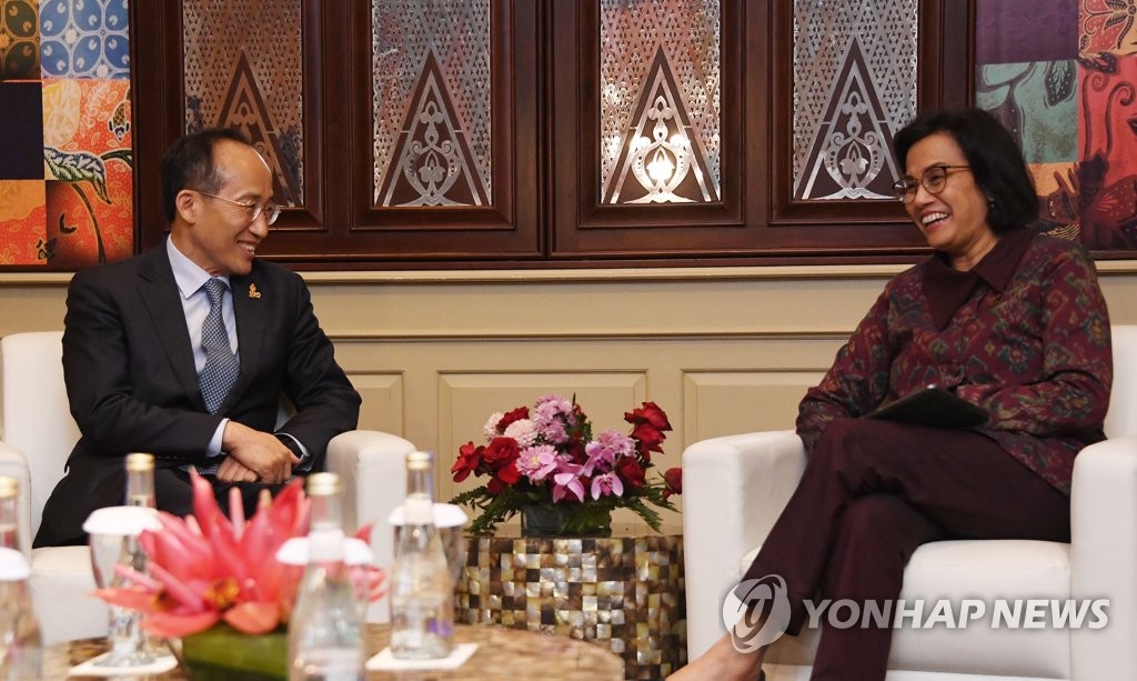 Menteri Keuangan Su meminta dukungan Indonesia untuk bisnis Korea Selatan