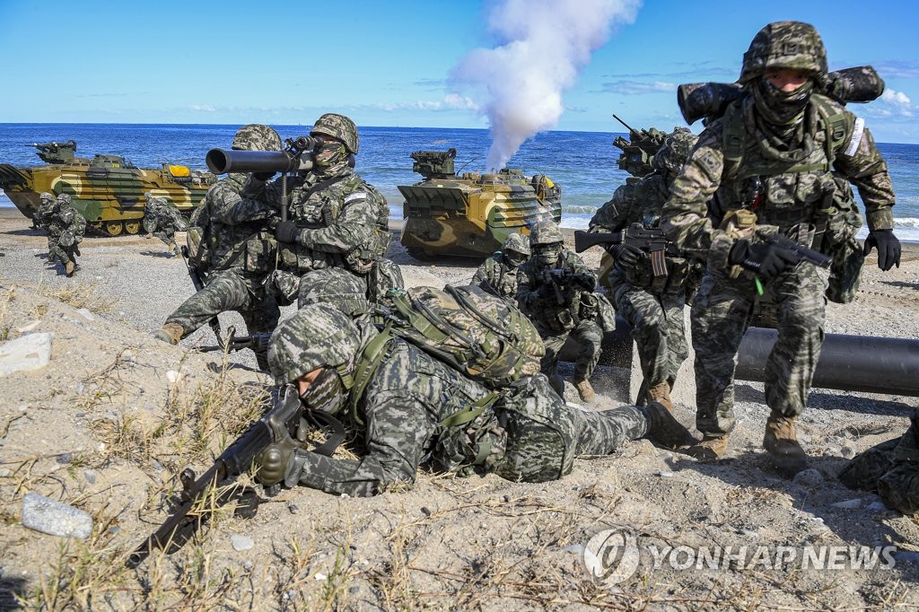 해군·해병대의 호국합동상륙훈련