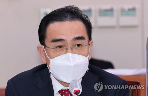 This photo, taken Oct. 31, 2022, shows Rep. Tae Yong-ho of the ruling People Power Party. (Yonhap)