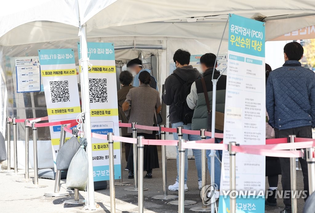 韓国の新規コロナ感染者１万８６７１人　月曜発表で７週ぶり高水準