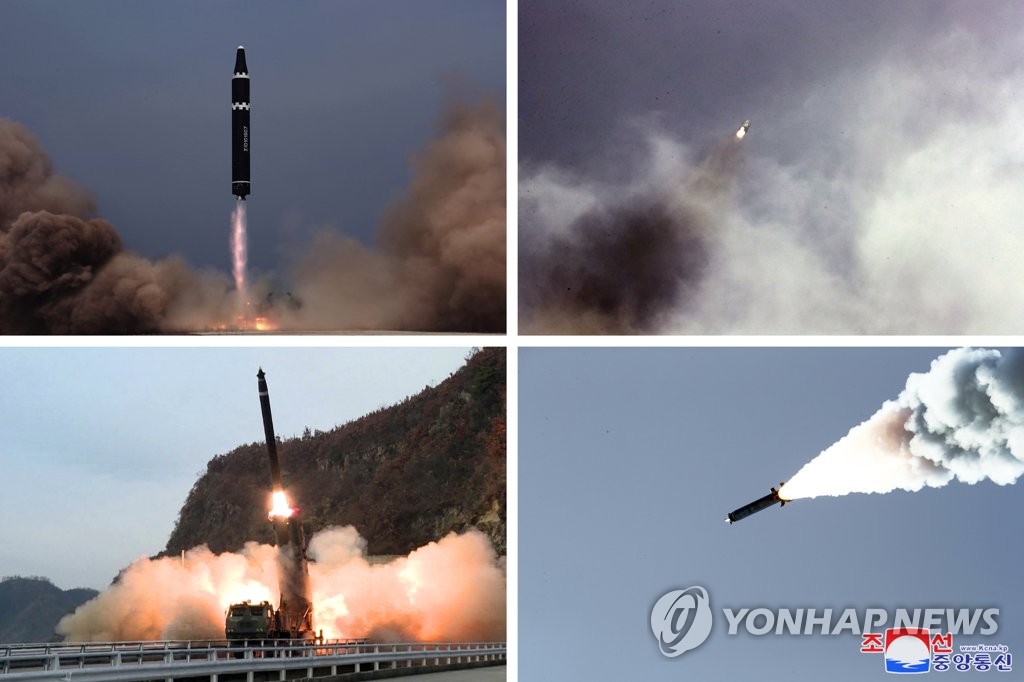 북한군이 한미의 공중연합훈련에 대응한 군사작전을 펼쳤다며 7일 공개한 사진