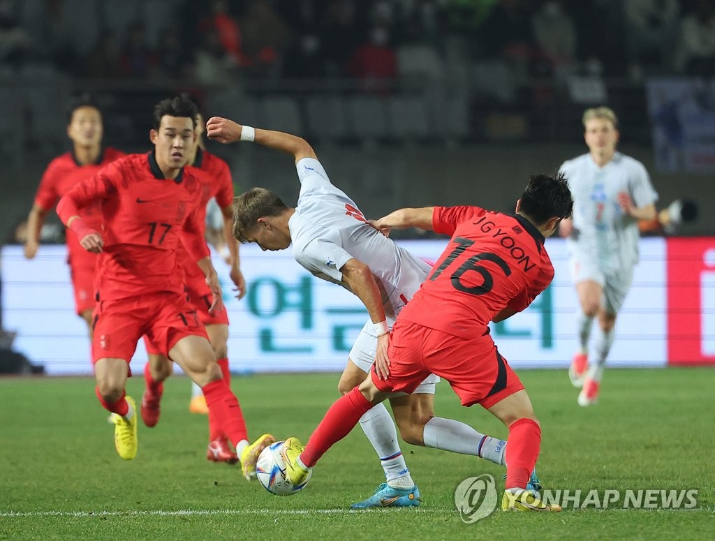 كوريا الجنوبية تفوز على أيسلندا بنتيجة 1-0 في مباراتها الأخيرة قبل مونديال قطر - 3