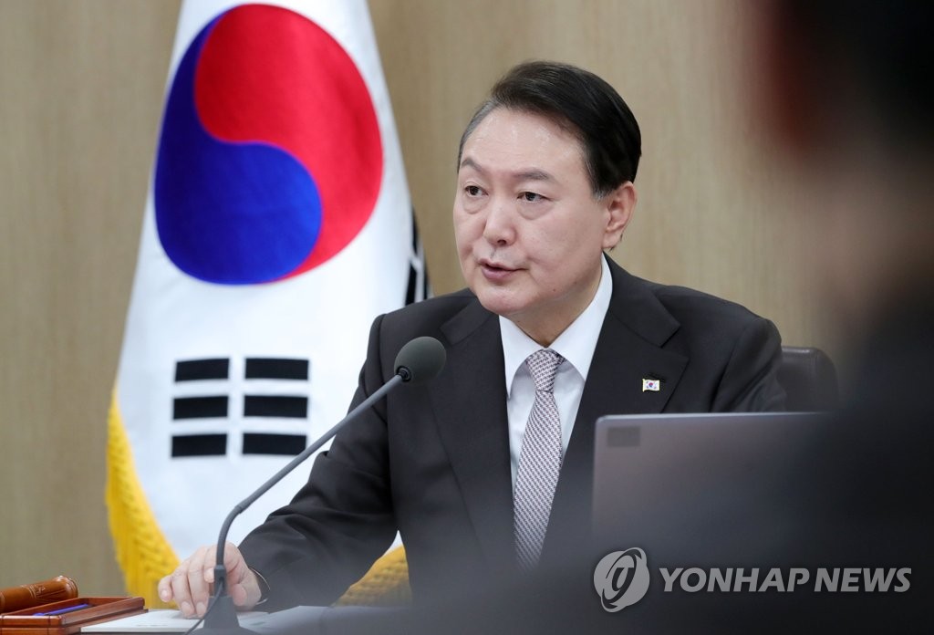 Foto de archivo del presidente surcoreano, Yoon Suk Yeol.