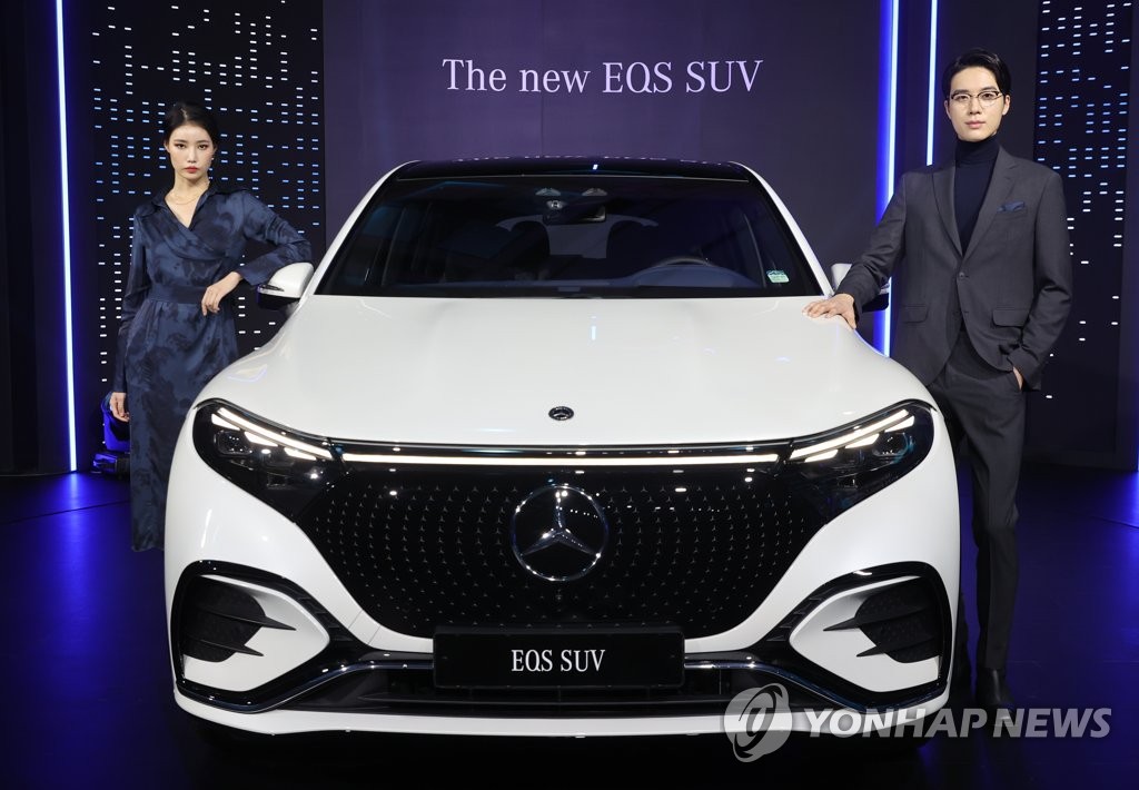 메르세데스-벤츠 전기 SUV '더 뉴 EQS SUV' 국내 출시