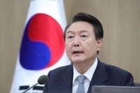 尹대통령 "北 퍼주기 중단…핵개발 상황선 단돈 1원도 못 줘"