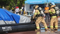 갑자기 펑…서울시, 건물 지하 전기차 화재 안전대책 찾는다