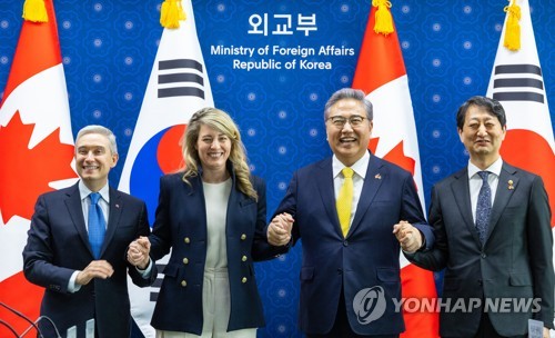 韓国とカナダが経済版「２プラス２」開催　供給網での協力など協議