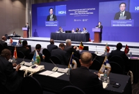 尹대통령 "북 핵개발 물자 불법조달 대응해야"…PSI 회의 개막