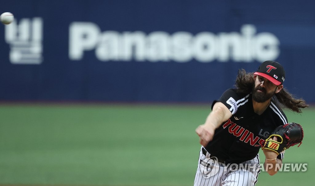 LG 트윈스 외국인 투수 켈리