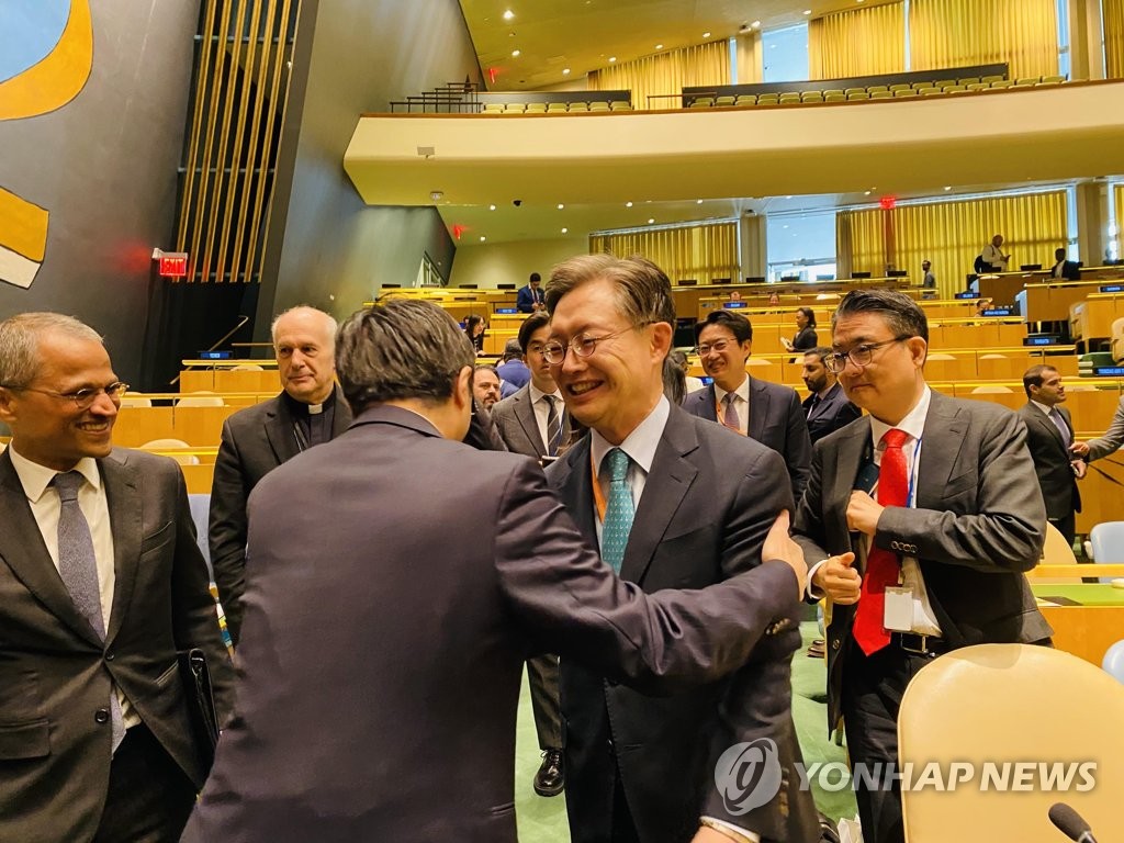 한국, '11년만에 유엔 안보리 재진입'…비상임이사국 선출