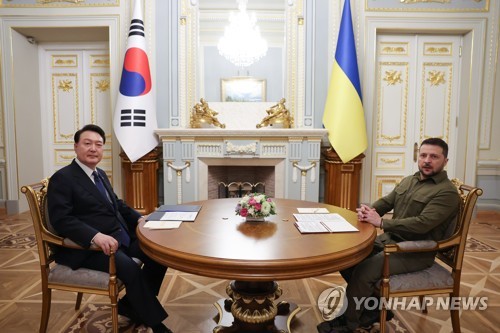 كوريا الجنوبية تخصص 520 مليار وون لميزانية دعم أوكرانيا لعام 2024