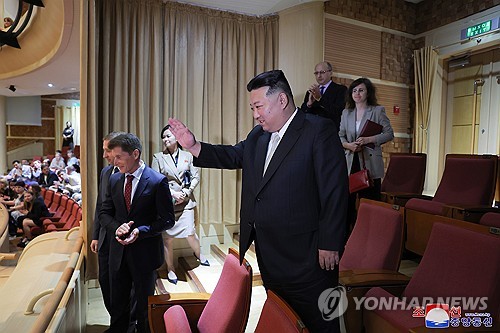 김정은, 블라디보스토크 방문