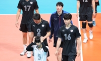  한국 남자배구, 태국과 7∼10위 순위 결정전