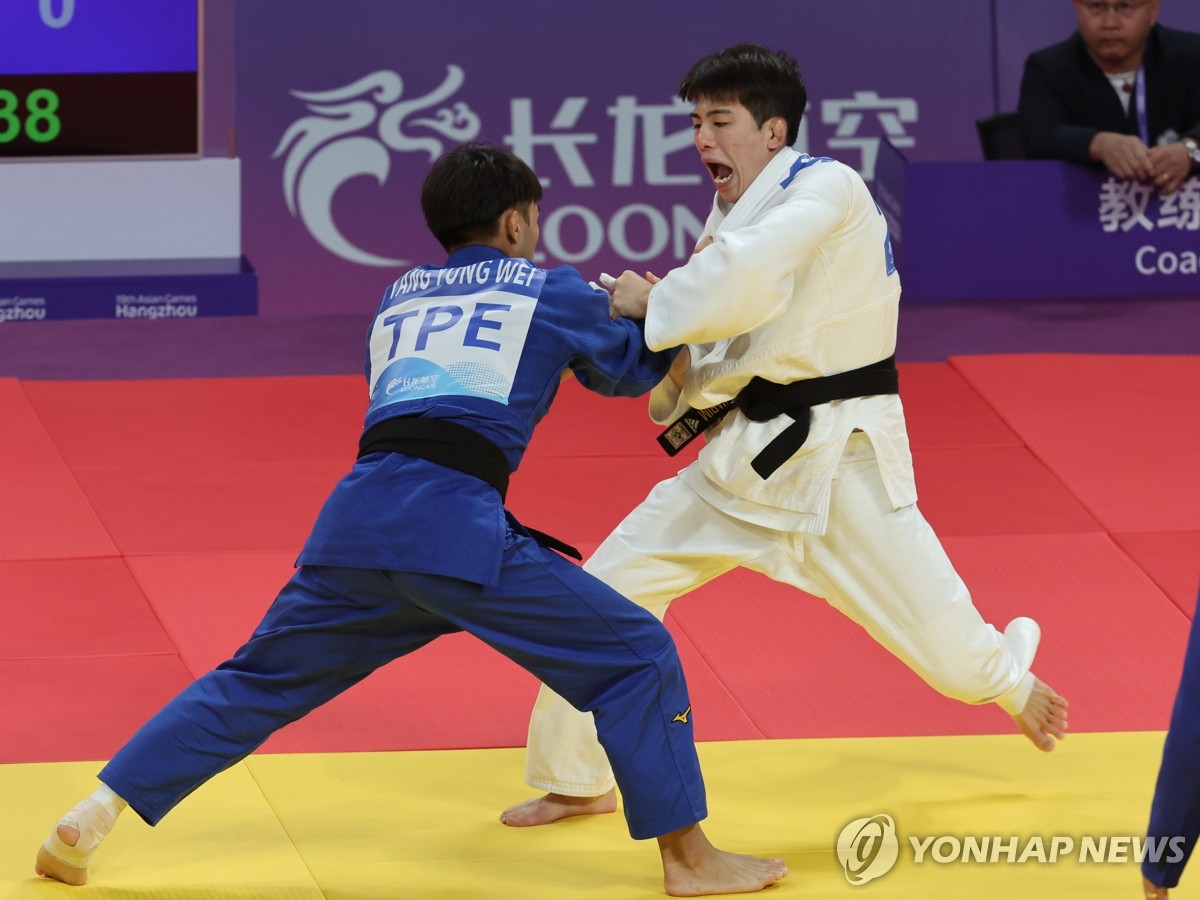 (LEAD) (Asiad) S. Korean Lee Ha-rim Wins Silver In Men's Judo | Yonhap ...