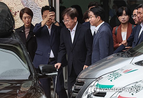 最大野党代表が地裁に出廷へ