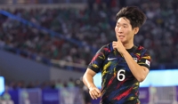 (Asiad) S. Korean football players silence raucous, partisan crowd in win over China