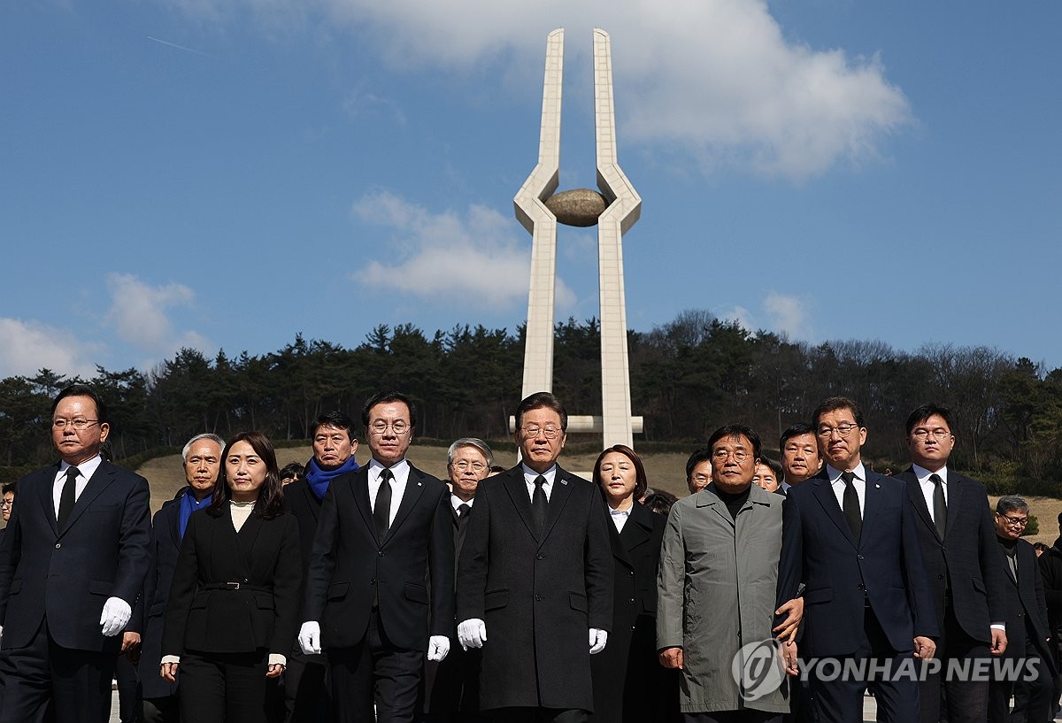 광주 찾은 이재명 대표