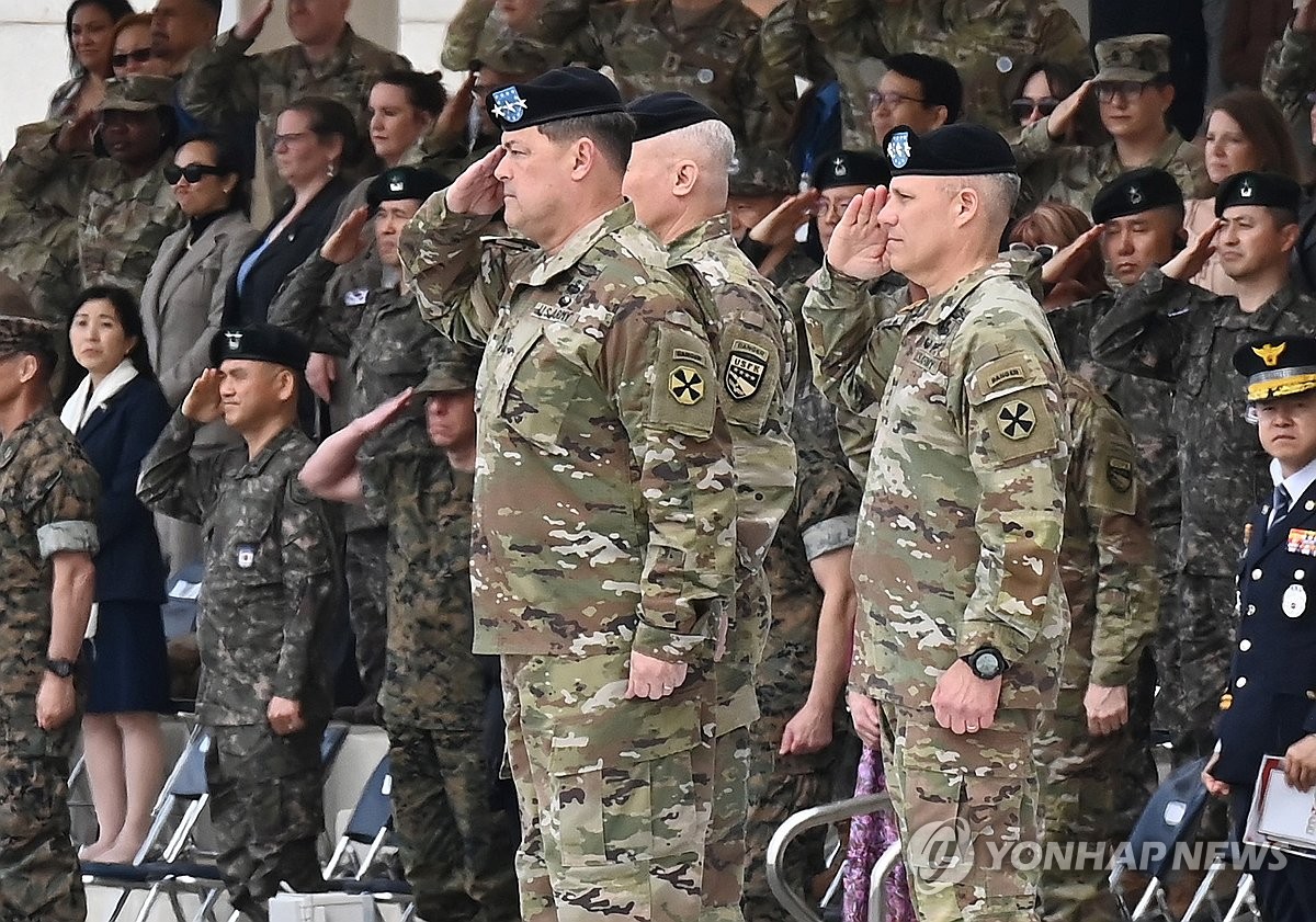 New commander of U.S. 8th Army | Yonhap News Agency