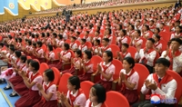 북한, 조선소년단 78주년 행사…김정은에 충성 주문