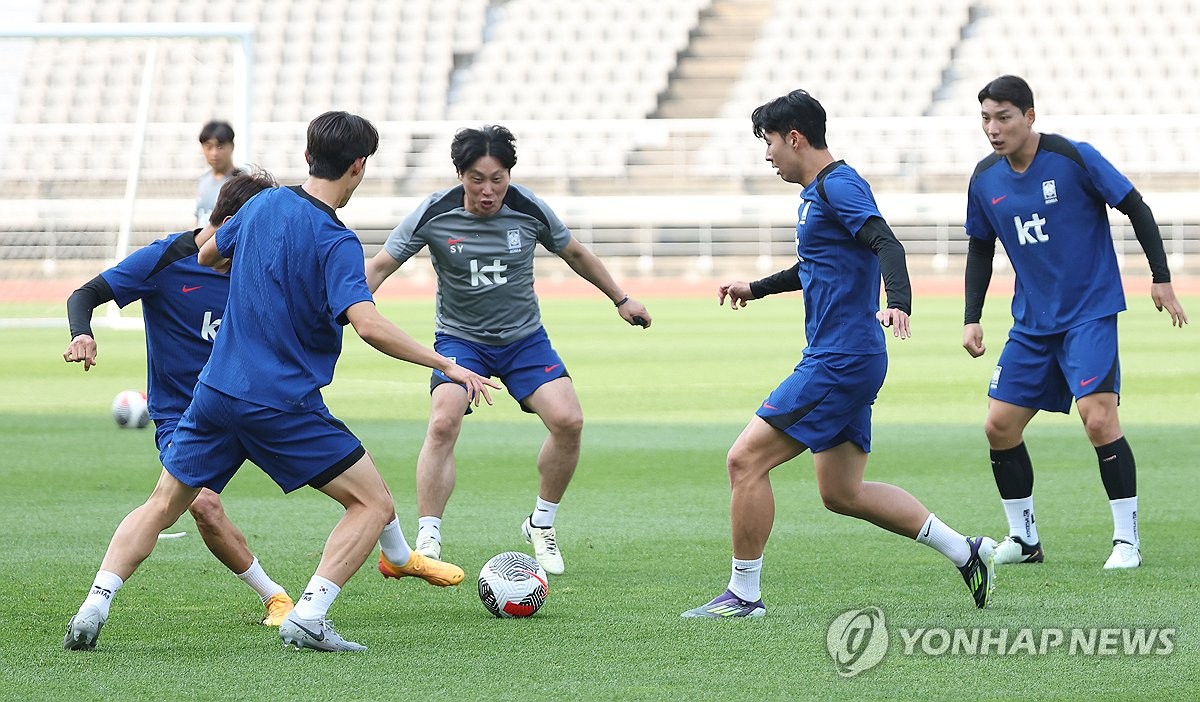 '필승 전략'…중국과의 경기 앞둔 축구대표팀 - 연합뉴스