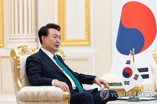 Yoon pledges support to deepen economic ties with Turkmenistan