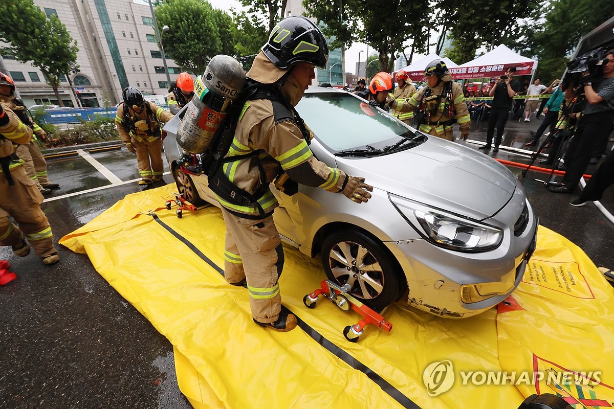 이동식수조를 이용한 침수소화