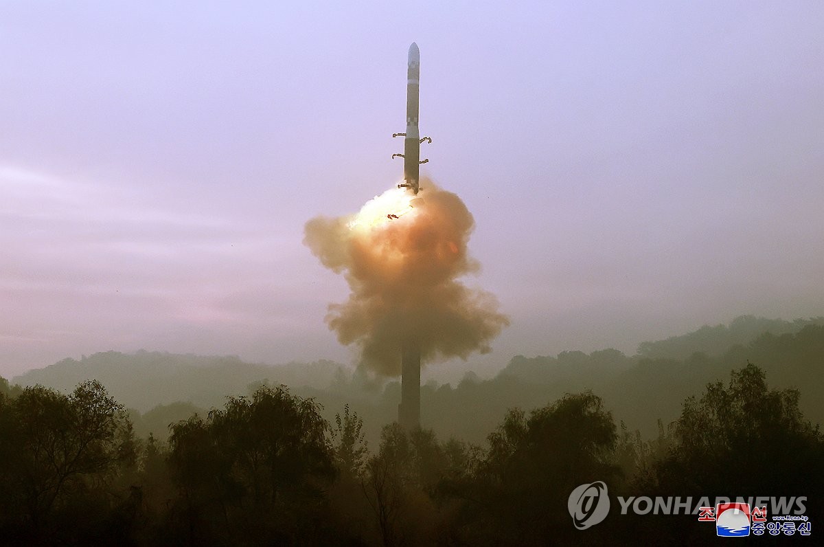 (LEAD) N. Korea says it successfully test-fired new Hwasong-19 ICBM ...