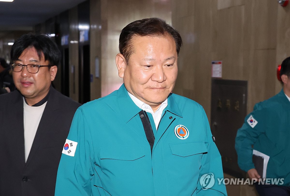 [1보] 내란특검, 이상민 전 행안부 장관 주거지 압수…