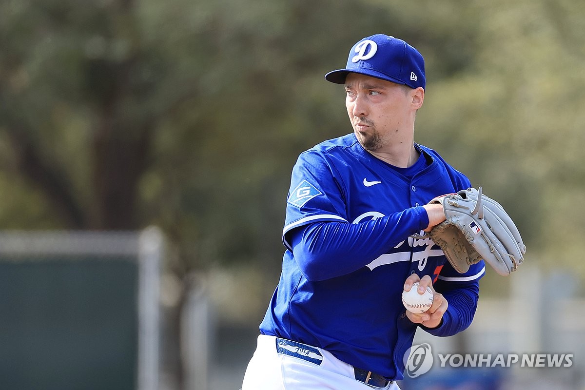 다저스 합류한 좌완 선발 블레이크 스넬