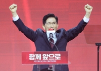 김문수, 국민의힘 대선후보 선출…56.53% 과반득표로 한동훈 앞서
