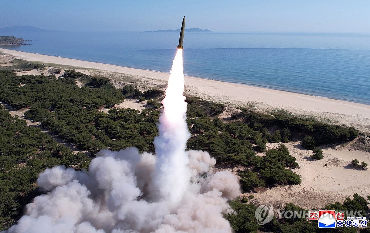 (2nd LD) N. Korea fires 1st ballistic missiles in 5 mths ahead of Trump's trip to APEC summit