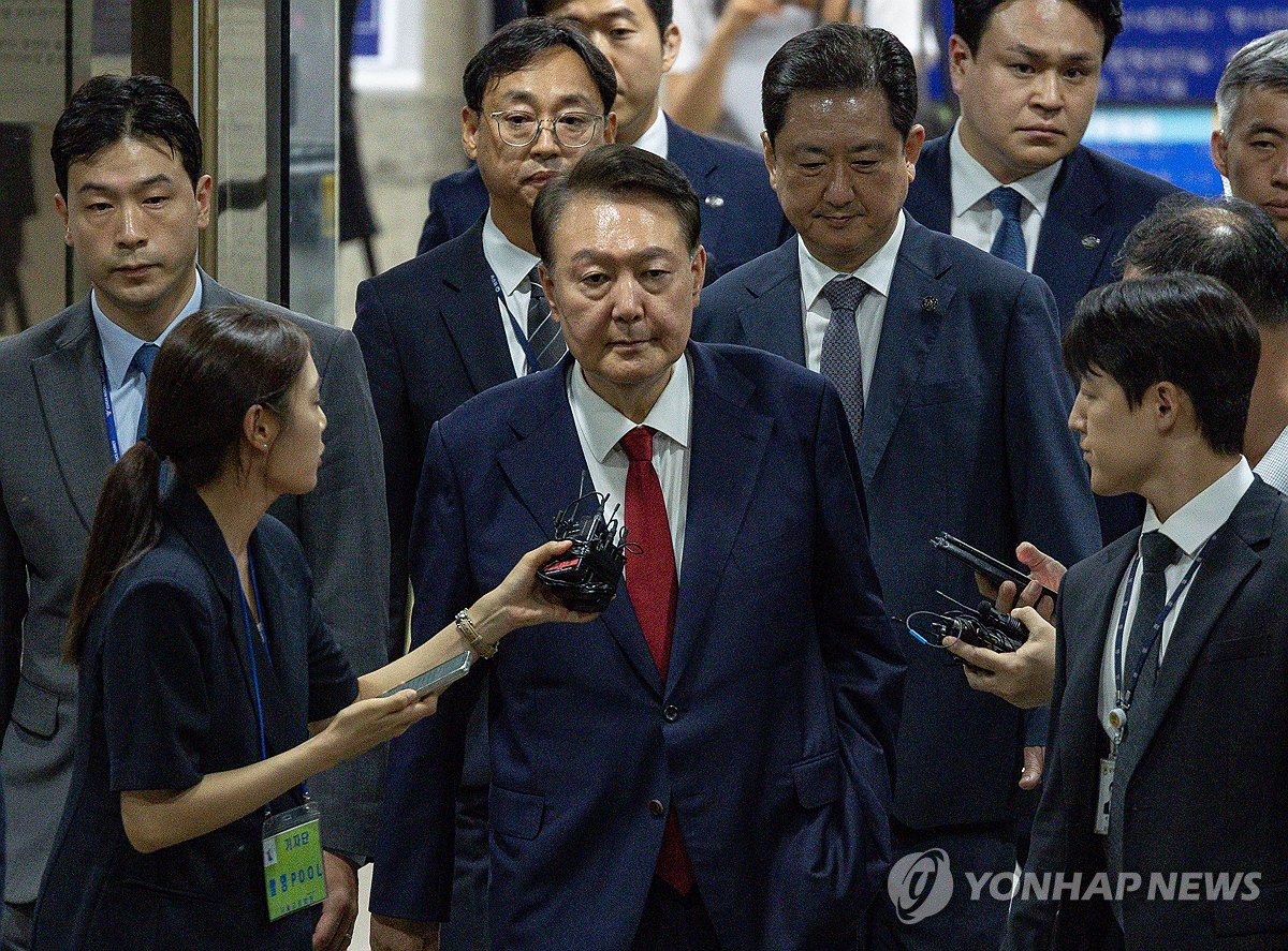구속심사 마친 윤석열 전 대통령