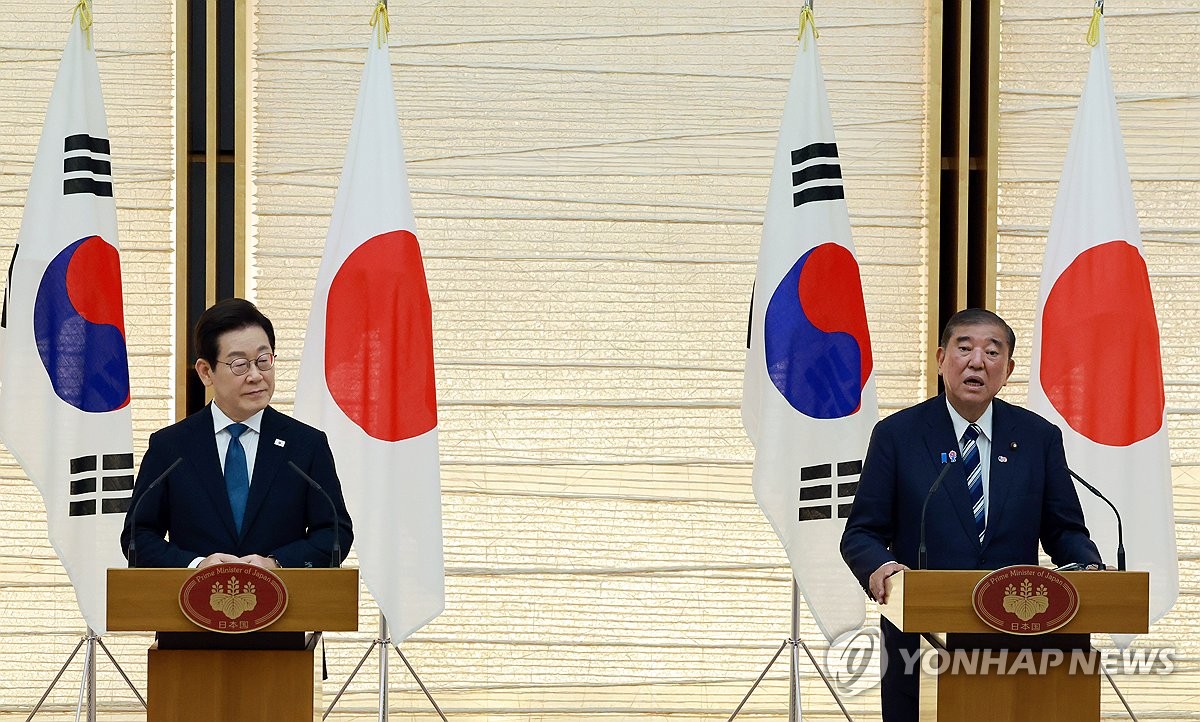 이시바 "한일협력, 지역 전체 이익…전략적 의사소통 강화"(종합)