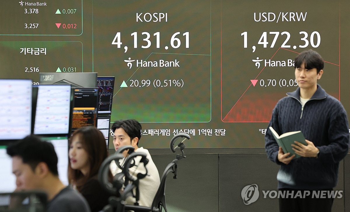 Seoul shares snap 3-day fall on AI confidence